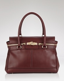 A polished, around the clock wardrobe starts with hard-working accessories like this bag from Max Mara. Crafted of rich leather, it flaunts an ever-chic shape that you'll reach for this season and next. A polished, around the clock wardrobe starts with hard-working accessories like this bag from Max Mara. Crafted of rich leather, it flaunts an ever-chic shape that you'll reach for this season and next.
