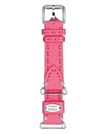 Fendi Selleria Pink Erica Leather Watch Strap Fendi Selleria Pink Erica Leather Watch Strap