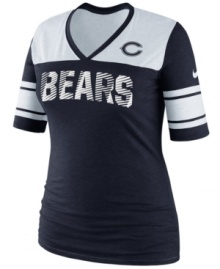 Game on! Make it known Chicago Bears fans mean business with this NFL t-shirt from Nike. Game on! Make it known Chicago Bears fans mean business with this NFL t-shirt from Nike.