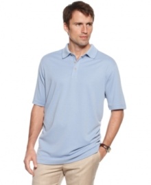 Tommy Bahama's take on the classic polo shirt. Tommy Bahama's take on the classic polo shirt.