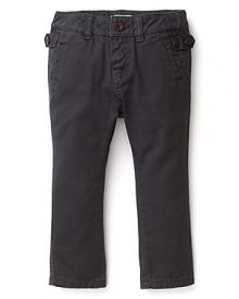 Dress dapper little ones in these charming cotton pants from Pearls & Popcorn. Dress dapper little ones in these charming cotton pants from Pearls & Popcorn.