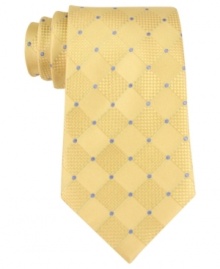 The strong silent type. This tie from Donald Trump is a minimalist with maximum impact. The strong silent type. This tie from Donald Trump is a minimalist with maximum impact.