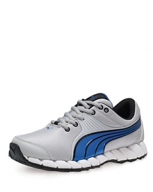 Textured contours and an exaggerated double stripe along the side bring this ultramodern running shoe up to date. The Ever Track outsole sports deep flex grooves for optimal flexibility, and the breathable mesh upper keeps her cool on her toes. Textured contours and an exaggerated double stripe along the side bring this ultramodern running shoe up to date. The Ever Track outsole sports deep flex grooves for optimal flexibility, and the breathable mesh upper keeps her cool on her toes.