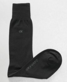 Do yourself a solid and stock up on these smooth and sleek Calvin Klein dress socks with a convenient four-pack. Do yourself a solid and stock up on these smooth and sleek Calvin Klein dress socks with a convenient four-pack.