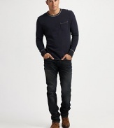 A popular Joe's Jeans fit in a medium-dark wash that can easily be dressed up or down.Five-pocket styleInseam, about 3498% cotton/2% elastaneMachine washImported
