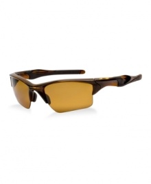 Oakley Half Jacket is essential gear for world-class athletes, and version 2.0 sculpts performance, protection and comfort with a new dimension of style. This interchangeable lens design lets you adapt your vision to the environment while giving you the premium clarity and protection of High Definition Optics® (HDO®). Oakley HDPolarized lenses in bronze block performance-killing glare. The sculpturally entwined Unobtainium® earsock update enhances non-slip performance and comfort. Oakley Half Jacket is essential gear for world-class athletes, and version 2.0 sculpts performance, protection and comfort with a new dimension of style. This interchangeable lens design lets you adapt your vision to the environment while giving you the premium clarity and protection of High Definition Optics® (HDO®). Oakley HDPolarized lenses in bronze block performance-killing glare. The sculpturally entwined Unobtainium® earsock update enhances non-slip performance and comfort.