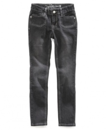 Change with the style times. Revolution's skinny jeans will highlight her fashionable persona, thanks in part to its glittering butterfly motif. Change with the style times. Revolution's skinny jeans will highlight her fashionable persona, thanks in part to its glittering butterfly motif.