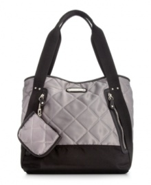 Whether you're hitting the slopes or running errands around town, this quilted carryall from Franco Sarto is the perfect companion. Ideally sized for daily essentials, it provides plenty of pockets to keep wallet, phone, and keys safe and secure. Whether you're hitting the slopes or running errands around town, this quilted carryall from Franco Sarto is the perfect companion. Ideally sized for daily essentials, it provides plenty of pockets to keep wallet, phone, and keys safe and secure.