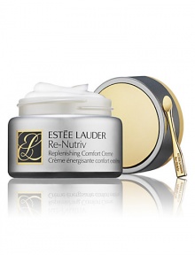 Indulge your skin in ultimate comfort. This deep hydrating, age-resisting creme nourishes your skin instantly and all day as it smooths the look of fine, dry lines. Fortifies skin against the look of signs of aging. Exquisitely pampering, extraordinarily effective, so your dry, delicate skin can thrive in a sanctuary of comfort and calm. Includes advanced, plant-sourced Omega3 Phyto Complex and exclusive Life Re-Newing Molecules™ to bring your skin a younger, more radiant look.1.7 oz. Indulge your skin in ultimate comfort. This deep hydrating, age-resisting creme nourishes your skin instantly and all day as it smooths the look of fine, dry lines. Fortifies skin against the look of signs of aging. Exquisitely pampering, extraordinarily effective, so your dry, delicate skin can thrive in a sanctuary of comfort and calm. Includes advanced, plant-sourced Omega3 Phyto Complex and exclusive Life Re-Newing Molecules™ to bring your skin a younger, more radiant look.1.7 oz.