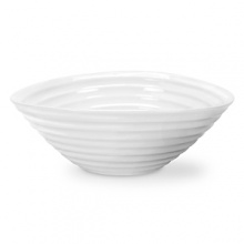 Sophie Conran for Portmeirion glassware is an innovative range of tableware, designed by cook and food writer, Sophie Conran. The range of products have a sense of duality as they are hard-wearing, yet delicate aesthetically. The Sophie Conran for Portmeirion line was created to make life look good and taste better. Available in white, sage, and forget me not blue. Sophie Conran for Portmeirion glassware is an innovative range of tableware, designed by cook and food writer, Sophie Conran. The range of products have a sense of duality as they are hard-wearing, yet delicate aesthetically. The Sophie Conran for Portmeirion line was created to make life look good and taste better. Available in white, sage, and forget me not blue.