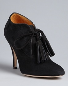 Bettye Muller combines stylish pointed toes and oxford details in these must-have high heels. Bettye Muller combines stylish pointed toes and oxford details in these must-have high heels.