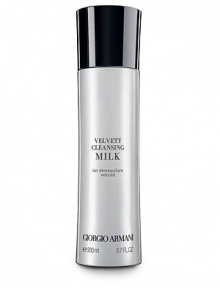 A light, mild cleansing milk that is as gentle and effective on the eye area as it is on the rest of the face. Removes impurities which tend to dull the complexion, leaving skin brighter and healthy-looking. After use, skin feels perfectly soft and comfortable. Ideal for dryer skin types. Gentle enough to remove eye makeup. 6.7 oz. A light, mild cleansing milk that is as gentle and effective on the eye area as it is on the rest of the face. Removes impurities which tend to dull the complexion, leaving skin brighter and healthy-looking. After use, skin feels perfectly soft and comfortable. Ideal for dryer skin types. Gentle enough to remove eye makeup. 6.7 oz.