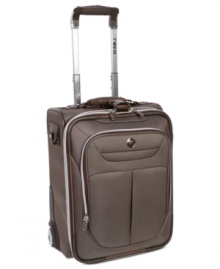 A spin, spin situation! You can't lose with Revo's durable and versatile expandable suitcase. Set on easy-glide wheels, this bag packs in everything you can't live without and keeps it in perfect order, so you arrive cool, calm & composed. A side-bound construction and tri-tone exterior make dependability and style a part of every itinerary. A spin, spin situation! You can't lose with Revo's durable and versatile expandable suitcase. Set on easy-glide wheels, this bag packs in everything you can't live without and keeps it in perfect order, so you arrive cool, calm & composed. A side-bound construction and tri-tone exterior make dependability and style a part of every itinerary.