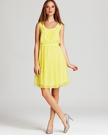 Trina Turk Dress - Juliana In Bloom Chiffon