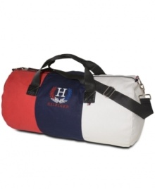 For the gym or the weekend, this duffle from Tommy Hilfiger will have you packed up in patriotic style.