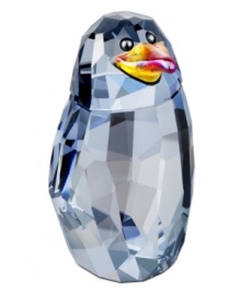 The papa penguin of Swarovski's Sealife collection, Jack has an air of warmth and kindness about him in faceted blue crystal with a prominent red and yellow beak. The papa penguin of Swarovski's Sealife collection, Jack has an air of warmth and kindness about him in faceted blue crystal with a prominent red and yellow beak.