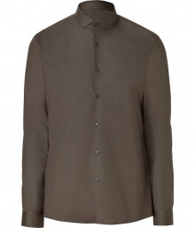Add heightened style to your casual look with this classic-cool button down from Hugo - Small spread collar, front button placket, long sleeves, curved hem - Style with jeans or chinos and suede ankle boots Add heightened style to your casual look with this classic-cool button down from Hugo - Small spread collar, front button placket, long sleeves, curved hem - Style with jeans or chinos and suede ankle boots