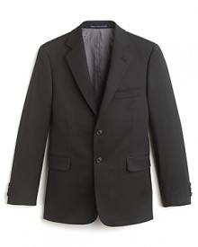 From Joseph Abboud, the Gregory blazer is a true classic, designed to bring a touch of sophistication to his event wardrobe. From Joseph Abboud, the Gregory blazer is a true classic, designed to bring a touch of sophistication to his event wardrobe.