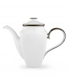Beautiful in its simplicity, this collection features a timeless, elegant design. The pristine bone china is accented by a single, shimmering band of platinum. The understated beauty of this china will add a refined sophistication to your dining experience for years to come. Qualifies for Rebate