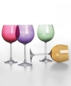 Raise a glass or four to the beauty of the sunset with this richly hued set. Each balloon glass features a rich fall color that looks lush in any light. Qualifies for Rebate