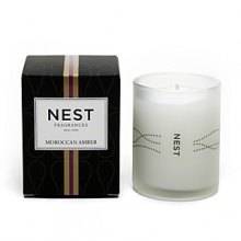 Nest fragrances Moroccan Amber Votive Candle is a blend of moroccan amber, sweet patchouli, heliotrope and bergamot accented with a hint of eucalyptus. Approximate burn time is 60 hours. Nest fragrances Moroccan Amber Votive Candle is a blend of moroccan amber, sweet patchouli, heliotrope and bergamot accented with a hint of eucalyptus. Approximate burn time is 60 hours.