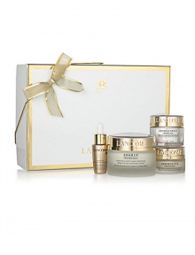 Absolue Premium Bx is the ultimate in skin care that helps deeply replenish moisture, improve skin's elasticity and clarity. Gift Set Contains: Absolue Premium Bx SPF 15 Sunscreen 1.7 oz., Absolue Eye Premium Bx 0.5 oz., Absolue Night Premium Bx 0.5 oz., Absolue Ultimate Bx Night Serum 0.27 oz. Absolue Premium Bx is the ultimate in skin care that helps deeply replenish moisture, improve skin's elasticity and clarity. Gift Set Contains: Absolue Premium Bx SPF 15 Sunscreen 1.7 oz., Absolue Eye Premium Bx 0.5 oz., Absolue Night Premium Bx 0.5 oz., Absolue Ultimate Bx Night Serum 0.27 oz.