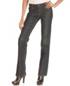 Beyond basic: Calvin Klein's lean, boot cut jeans are made to fit and flatter every curve.