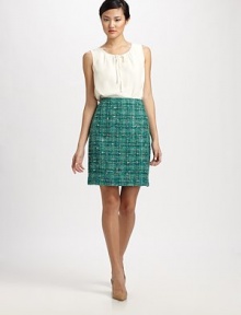 Leave it to tweed to add wear-now appeal to the classic pencil skirt.Concealed back zipperFully linedAbout 21 long47% virgin wool/36% cotton/8% viscose/7% mohair/ 1% polyester/1% polyamideDry cleanImportedModel shown is 5'9 (175cm) wearing US size 4. Leave it to tweed to add wear-now appeal to the classic pencil skirt.Concealed back zipperFully linedAbout 21 long47% virgin wool/36% cotton/8% viscose/7% mohair/ 1% polyester/1% polyamideDry cleanImportedModel shown is 5'9 (175cm) wearing US size 4.