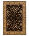 Pure tradition. The Camelot area rug from Sphinx reinvents medallion and floral designs of the past for the modern home. Axminster-woven in Egypt of the softest, richest New Zealand wool, this area rug offers rare durability through its intricately woven pile and backing, making it perfect for high-traffic areas.