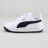 Give them a clean and fresh look with these classic all-white sneakers. You can match these toddlers' sneakers with pretty much everything. Features an all leather upper, lace-up closure and durable rubber outsole. Imported.
