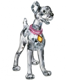 Retell the heartwarming story of Lady and the Tramp in dazzling Swarovksi crystal. Just like Disney's top dog, the Tramp figurine is full of personality in meticulously detailed, lavender-tinted crystal with a faceted red collar. Retell the heartwarming story of Lady and the Tramp in dazzling Swarovksi crystal. Just like Disney's top dog, the Tramp figurine is full of personality in meticulously detailed, lavender-tinted crystal with a faceted red collar.