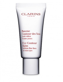 Delicate care focused on maintaining youthful eye expressions. Ultra-light emulsion softens and moisturizes eye contours, diffusing light to optically minimize visible lines and skin imperfections, including fine lines and crow's feet. 0.7 oz. Made in France. Delicate care focused on maintaining youthful eye expressions. Ultra-light emulsion softens and moisturizes eye contours, diffusing light to optically minimize visible lines and skin imperfections, including fine lines and crow's feet. 0.7 oz. Made in France.