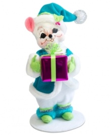 All is bright. See a whole new side of Santa's little helpers with a mouse that makes the most of unconventional Christmas colors. Featuring the unmistakable whimsy of Annalee dolls.