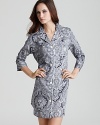 A classic pajama set in a timeless paisley print, the perfect gift for someone special.