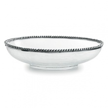 Arte Italica introduces the market's premier pewter and glass dinnerware collection. Mouth-blown glass is accented with a pewter beaded rim to create a look that is truly unique. Tesoro is a collection of dinnerware that sets a beautiful table. Arte Italica introduces the market's premier pewter and glass dinnerware collection. Mouth-blown glass is accented with a pewter beaded rim to create a look that is truly unique. Tesoro is a collection of dinnerware that sets a beautiful table.
