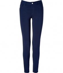 With a flattering slim fit and classic shade of navy, Ralph Lauren Blacks skinny jeans lend a chic foundation for countless layered looks - Classic five-pocket style, zip fly, button closure, belt loops - Form-fitting, comfortable mid-rise - Wear with a blazer, oversized silk shirt and heels With a flattering slim fit and classic shade of navy, Ralph Lauren Blacks skinny jeans lend a chic foundation for countless layered looks - Classic five-pocket style, zip fly, button closure, belt loops - Form-fitting, comfortable mid-rise - Wear with a blazer, oversized silk shirt and heels