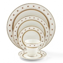 In classic shapes and with refined embellishments, the Pickard China Katrina collection offers timeless opulence with an exquisite gold trellis and rose pattern accented by a stunning border of gold. In classic shapes and with refined embellishments, the Pickard China Katrina collection offers timeless opulence with an exquisite gold trellis and rose pattern accented by a stunning border of gold.