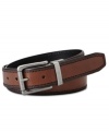 Truly the essence of vintage style, you'll want to add this Derek belt  from Fossil to your wardrobe. It's reversible with dark brown on one side and black leather on the other.