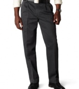 If you loved the popular Original Khaki, this Classic Fit is your new update!  Comfortable and easy-to-pair with all your favorites, these pleated Dockers khakis are everyday essential pants.