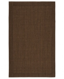 A central scalloped motif creates an intriguing design in the softest hues, offering a new and dramatic area rug from Lauren Ralph Lauren. Machine-made in India of the finest sisal fibers. A central scalloped motif creates an intriguing design in the softest hues, offering a new and dramatic area rug from Lauren Ralph Lauren. Machine-made in India of the finest sisal fibers.