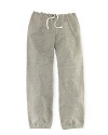 The classic sweatpant is rendered in utterly soft cotton fleece.