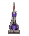 Turns on a dime and doesn't lose suction. Other vacuums have wheels that go in straight lines, so you have to shuffle backwards and forwards to clean, but Ball(tm) technology and the compact design allow you to steer smoothly around furniture and other obstacles with a turn of the wrist. Engineered for homes with pets, this vacuum uses a HEPA filter and provides superior pet hair pick-up, kicking out dirt, grime and other dust allergens. 5-year warranty. Model DC24AN.