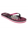 The CC Jungle flip flops by Ed Hardy feature the designers signature tattooed designs. The perfect footwear for a stylish summer.