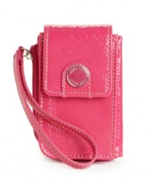Carry your phone, credit cards and much more with this high-style phone case that's as organized as it is fashionable. Carry your phone, credit cards and much more with this high-style phone case that's as organized as it is fashionable.