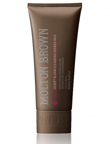 Cleanse and comfort. A blend of desert plant extracts softens and moisturizes dry, sensitive and over-exposed skin. The result: a lightweight but intensely enriched shower milk which provides soothing hydration and protection. 6.6 oz. Cleanse and comfort. A blend of desert plant extracts softens and moisturizes dry, sensitive and over-exposed skin. The result: a lightweight but intensely enriched shower milk which provides soothing hydration and protection. 6.6 oz.