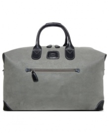 In the world of travel, you deserve to land on luxury. Striking craftsmanship and stunning attention to detail stand out in this first-class flier. Enjoy the peace of mind that comes with traveling in ultimate style and convenience with this adventurer duffel, a shoe-in for carrying in comfort and arriving in fashion. 2-year limited warranty. In the world of travel, you deserve to land on luxury. Striking craftsmanship and stunning attention to detail stand out in this first-class flier. Enjoy the peace of mind that comes with traveling in ultimate style and convenience with this adventurer duffel, a shoe-in for carrying in comfort and arriving in fashion. 2-year limited warranty.