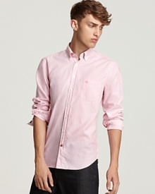 A classic shirt for the modern man, courtesy of the brand that's practiced in timeless wearability. From Burberry. A classic shirt for the modern man, courtesy of the brand that's practiced in timeless wearability. From Burberry.