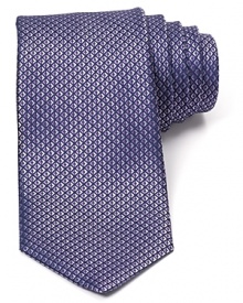 Incredible texture defines this luxurious silk tie from Michael Kors, the perfect pizzazz piece for special occasions or a fine addition to your professional wardrobe. Incredible texture defines this luxurious silk tie from Michael Kors, the perfect pizzazz piece for special occasions or a fine addition to your professional wardrobe.