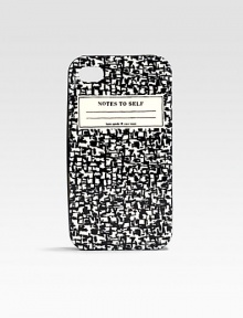 Ultra-protective plastic iPhone® case inspired by a classic notebook. Plastic2½W X 4¾H X ½DImported Please note: iPhone® not included. Ultra-protective plastic iPhone® case inspired by a classic notebook. Plastic2½W X 4¾H X ½DImported Please note: iPhone® not included.