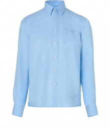 With its clean look and lightweight linen, Vilebrequins button-down is an effortless cool choice - and a must for your next warm weather getaway - Classic collar, long sleeves, buttoned cuffs, button-down front, shirttail hemline - Relaxed slim fit - Wear with swim trunks, or linen pants and sandals With its clean look and lightweight linen, Vilebrequins button-down is an effortless cool choice - and a must for your next warm weather getaway - Classic collar, long sleeves, buttoned cuffs, button-down front, shirttail hemline - Relaxed slim fit - Wear with swim trunks, or linen pants and sandals